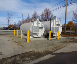 conception du nouveau poste de distribution en carburant à Alma